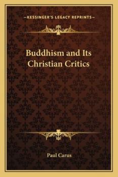 Buddhism and its Christian critics