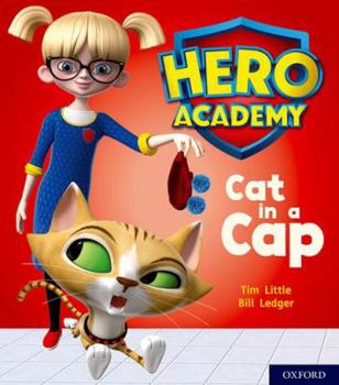 Paperback Hero Academy: Oxford Level 1+, Pink Book Band: Cat in a Cap Book