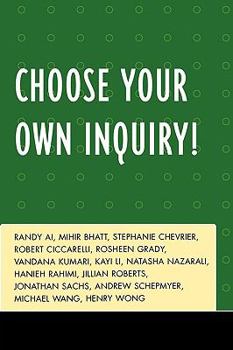 Paperback Choose Your Own Inquiry! Book