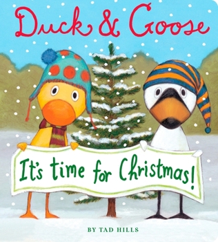 Board book Duck & Goose, It's Time for Christmas! (Oversized Board Book) Book