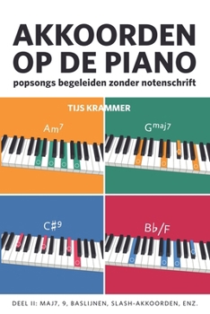 Paperback Akkoorden op de piano, deel II [Dutch] Book