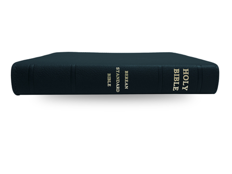 Leather Bound Holy Bible, Berean Standard Bible - Genuine Leather - Tosca Cowhide Atlantic Book