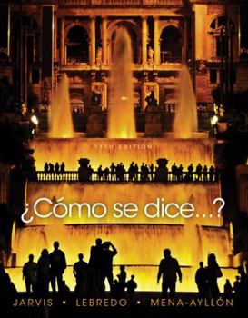 Hardcover ¿Como Se Dice...? Student Text Book