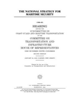The national strategy for maritime security
