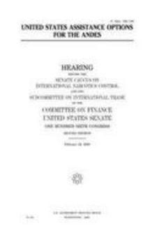 United States assistance options for the Andes