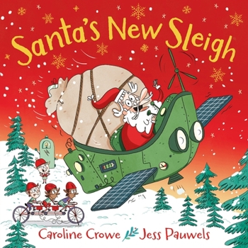 Paperback Santa's New Sleigh Book