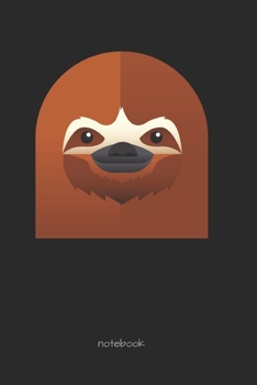Paperback Notebook: Great for Back to School or as a Stocking Stuffer & More! Featuring: Sloth Book
