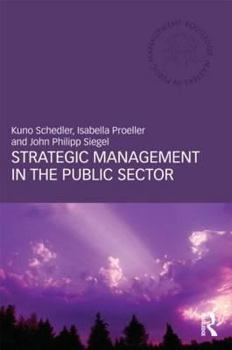 Paperback Strategic Management in the Public Sector Book