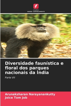 Paperback Diversidade faunística e floral dos parques nacionais da Índia [Portuguese] Book