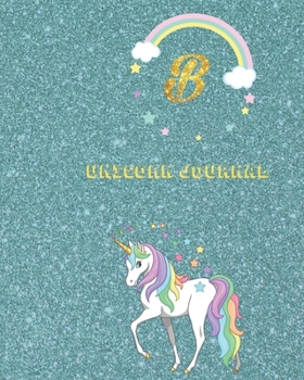 Unicorn Journal B: Activity book for the writing and drawing for boys with your favorite character