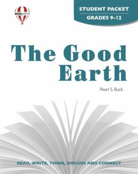 Paperback The Good Earth - Student Packet by Novel Units Book