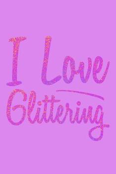 Paperback I Love Glittering: Mood Tracker Book