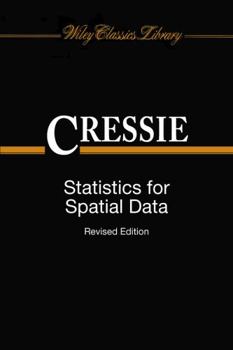 Paperback Statistics for Spatial Data Book