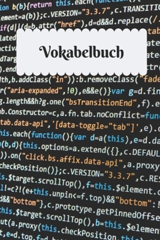 Paperback Vokabelbuch: ?bungsheft zum Eintragen und lernen von Vokabeln A5. [German] Book
