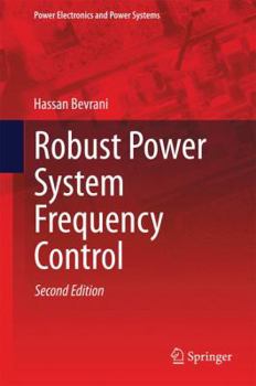 Hardcover Robust Power System Frequency Control Book