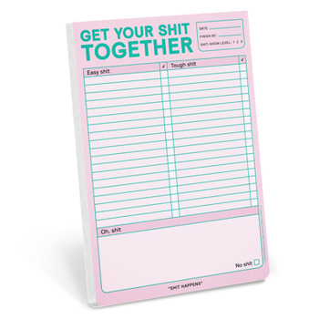 Misc. Get Your Shit Together Pad (Pastel Edition) Book