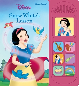 Hardcover Snow White's Lesson (play-a-sound) Book