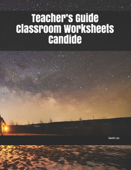 Paperback Teacher's Guide Classroom Worksheets Candide Book