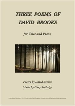 Paperback Three Poems of David Brooks Book