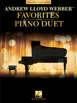 Paperback Andrew Lloyd Webber Favorites for Piano Duet: Early Intermediate Level Book