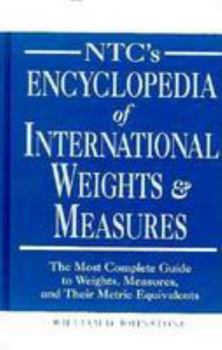 Hardcover Ntc's Encyclopedia of International Weights & Measures Book