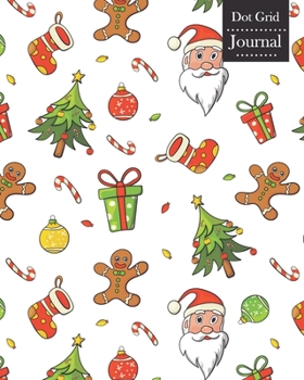 Paperback Dot Grid Journal: Notebook Planner with Christmas Cover Design Book