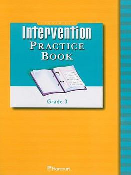 Paperback Trophies: Intervention Practice Book (Consumable) Grade 3 Book