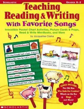 Paperback Teaching Reading & Writing with Favorite Songs Book