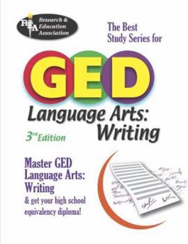 Paperback GED Language Arts, Writing: The Best Study Series for GED Book