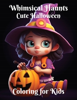 Paperback Whimsical Haunts: Cute Halloween Coloring for Kids: Where Halloween Magic Meets Adorable Artistry Book