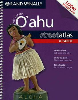 Spiral-bound Rand McNally Oahu Street Atlas & Guide Book
