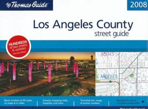 Spiral-bound Los Angeles County Street Guide Book