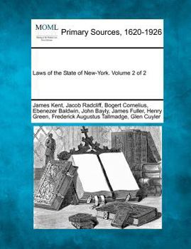 Paperback Laws of the State of New-York. Volume 2 of 2 Book