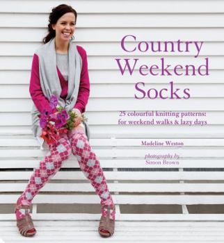 Paperback Country Weekend Socks: 25 Classic Patterns to Knit Book