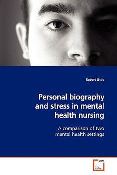 Paperback Personal biography and stress in mental health nursing Book