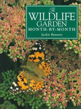 Paperback The Wildlife Garden Month-By-Month Book