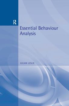 Paperback Essential Behaviour Analysis Book