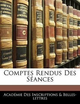 Paperback Comptes Rendus Des Séances [French] Book