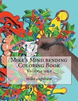 Paperback Mike's Mind Bending Coloring Book