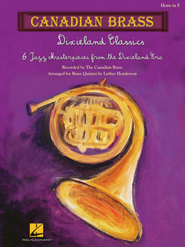 Paperback Dixieland Classics: Brass Quintet Horn in F Book
