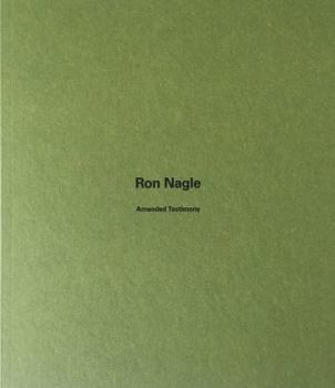 Paperback Ron Nagle Book