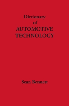Paperback Dictionary of Automotive Technology Book