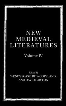 Hardcover New Medieval Literatures: Volume IV Book