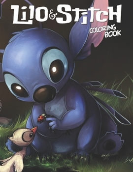 Paperback Lilo & Stitch Coloring Book: Great Coloring Book For Kids And Adults Book