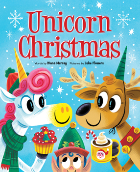 Hardcover Unicorn Christmas Book