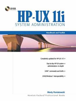 Paperback HP-UX 11i System Administration Handbook and Toolkit [With CD] Book