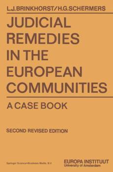 Paperback Judicial Remedies in the European Communities: A Case Book