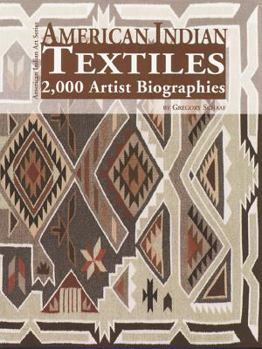 Hardcover American Indian Textiles: 2,000 Artist Biographies Book