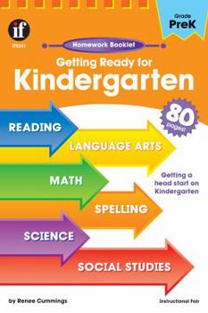 Paperback Getting Ready for Kindergarten Homework Booklet (Homework Booklets) Book
