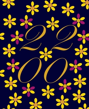 Week and Month at a glance Planner: Daily Weekly Monthly One-year planner with Vertical layout with Dotted Lines Numbered Pages Table of Contents pages B&W Interior (2020 Personal Organizer)